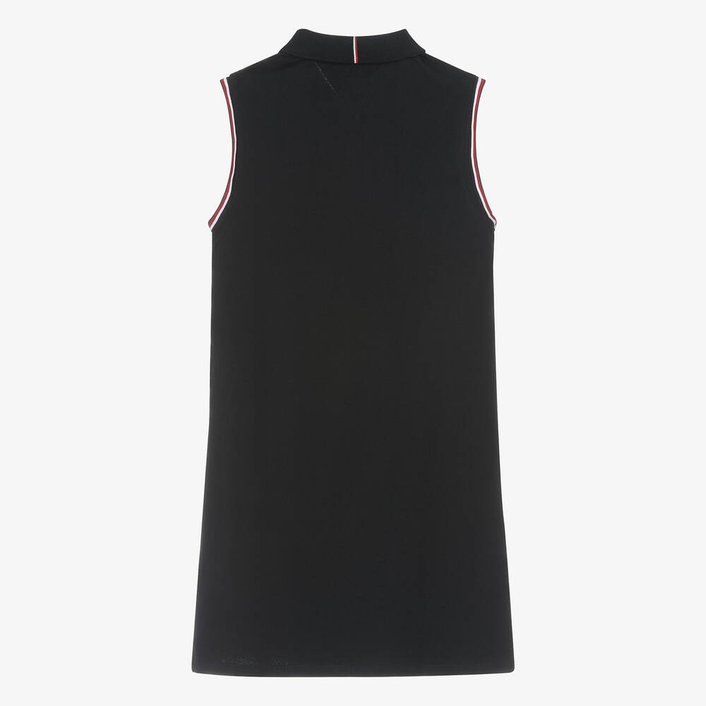 Tommy Hilfiger-Teen Girls Navy Blue Cotton Polo Dress | Childrensalon Outlet