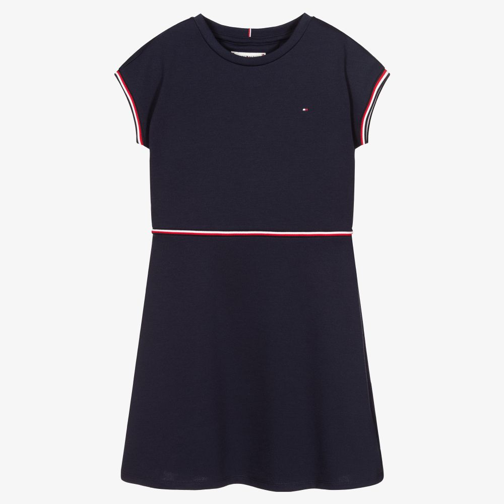 Tommy Hilfiger-Teen Girls Navy Blue Dress | Childrensalon Outlet