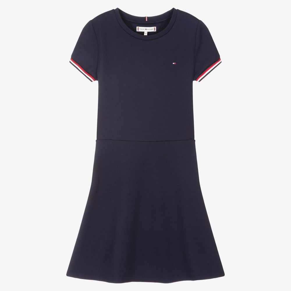 Tommy Hilfiger-Teen Girls Navy Blue Dress | Childrensalon Outlet