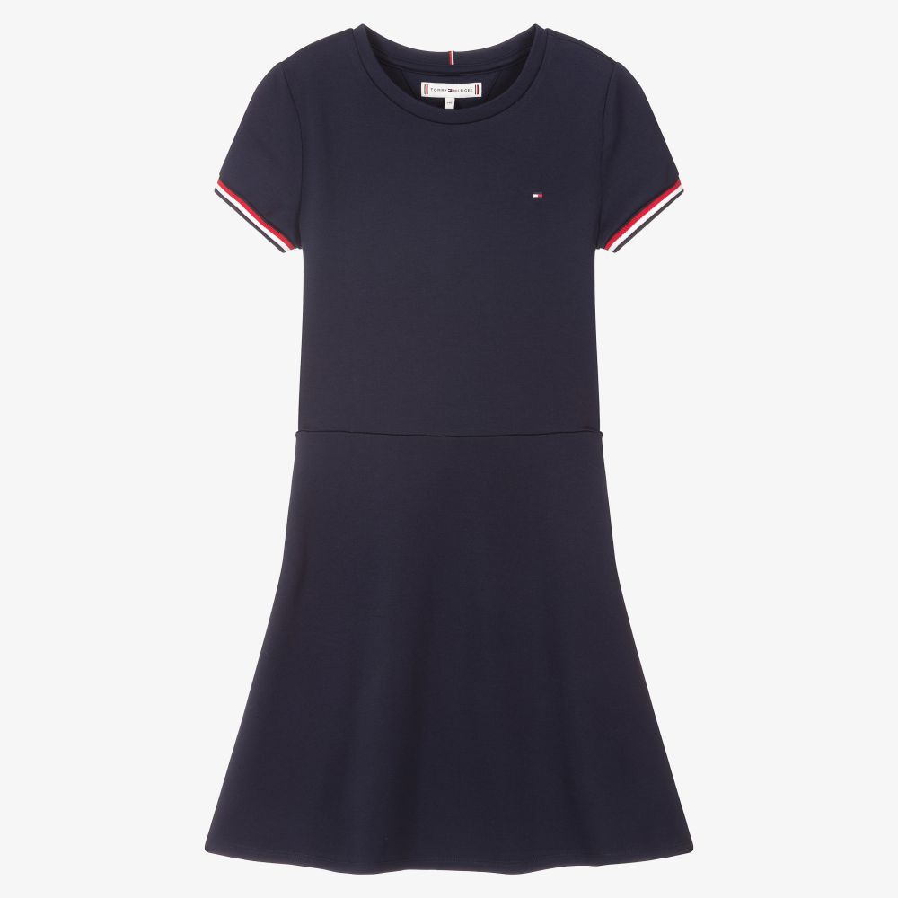 Tommy Hilfiger - Teen Girls Navy Blue Dress | Childrensalon