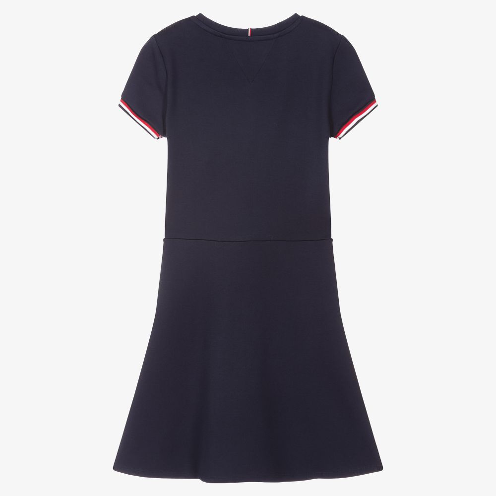 Tommy hilfiger navy blue dress cheap