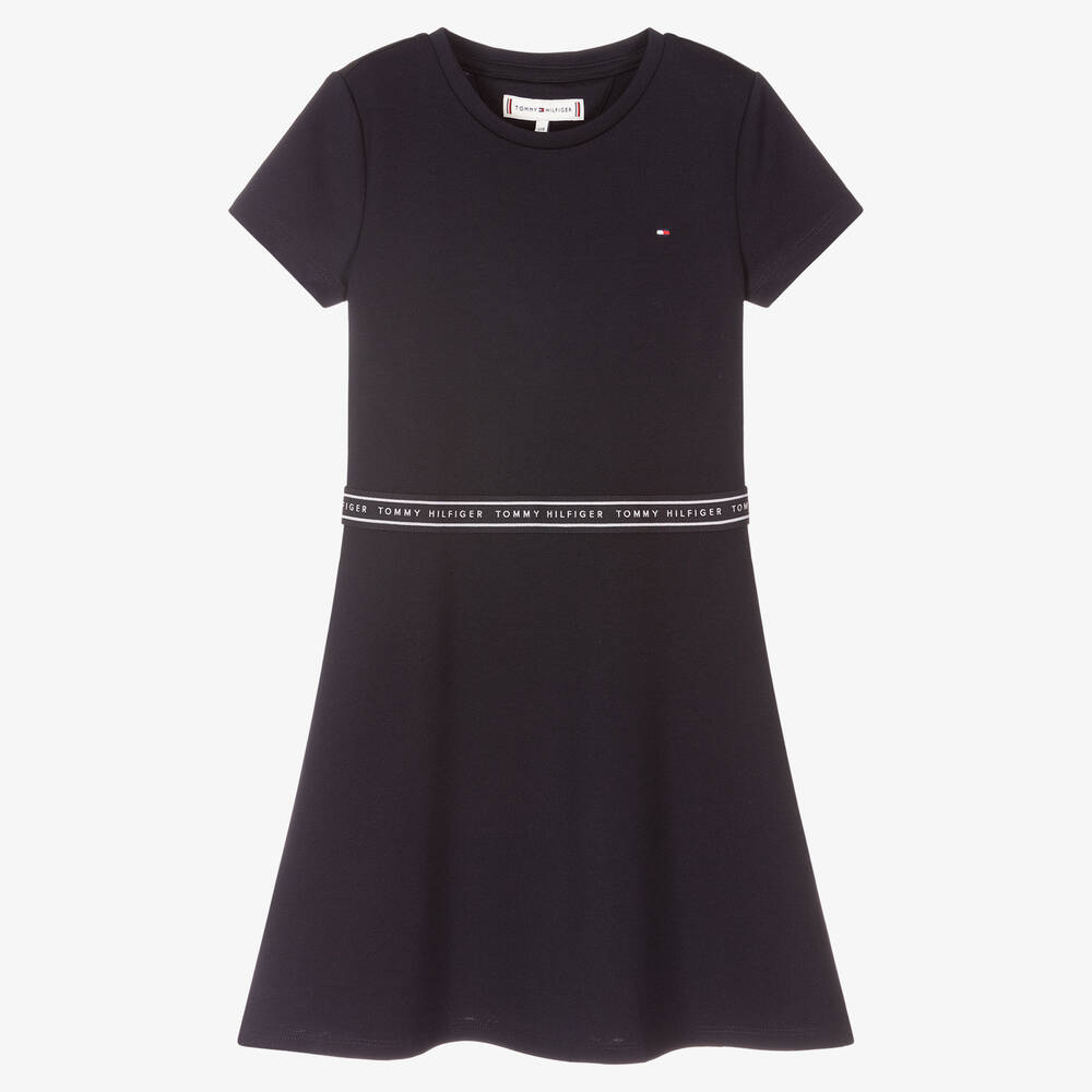 Tommy Hilfiger - Teen Girls Navy Blue Dress | Childrensalon