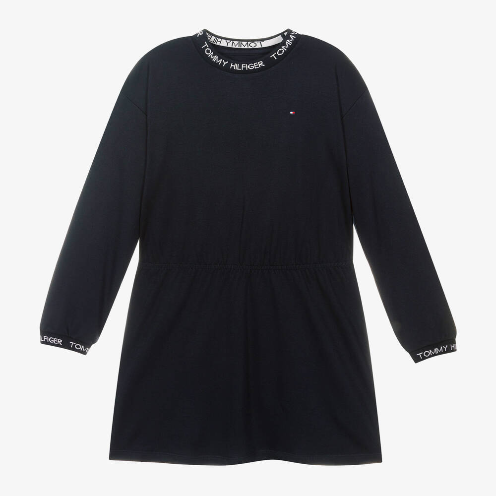 Tommy Hilfiger - Teen Girls Navy Blue Dress | Childrensalon