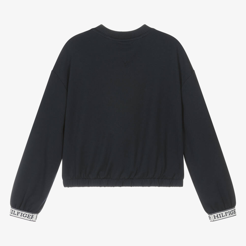 Navy blue sweatshirt girls outlet