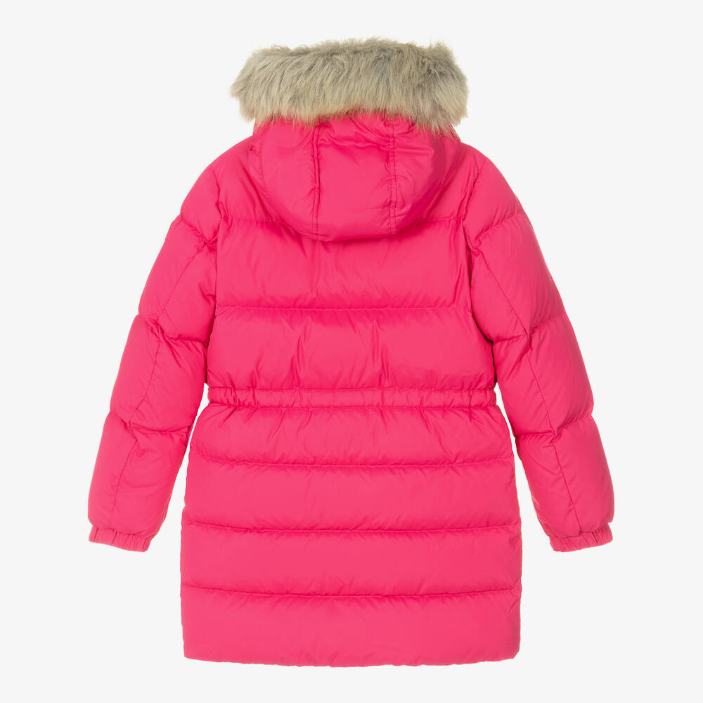 Tommy hilfiger best sale pink coat