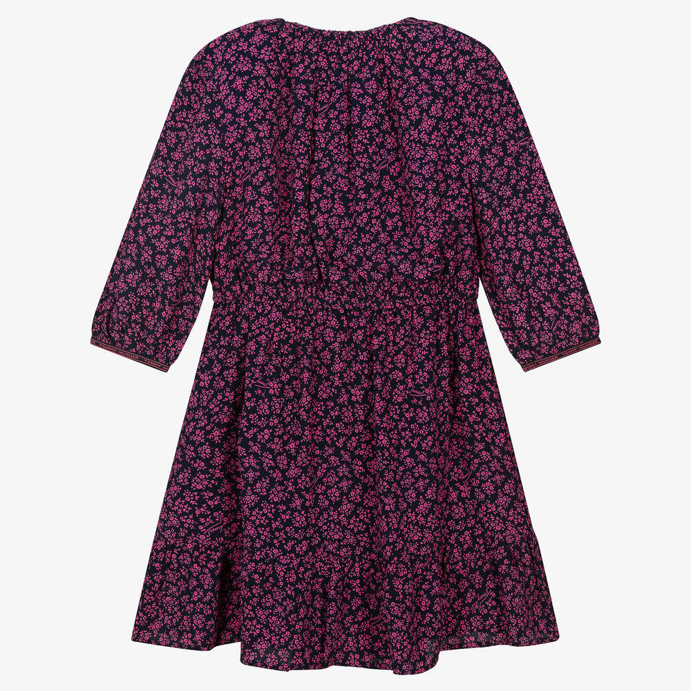 Tommy Hilfiger-Teen Girls Pink Floral Dress | Childrensalon Outlet
