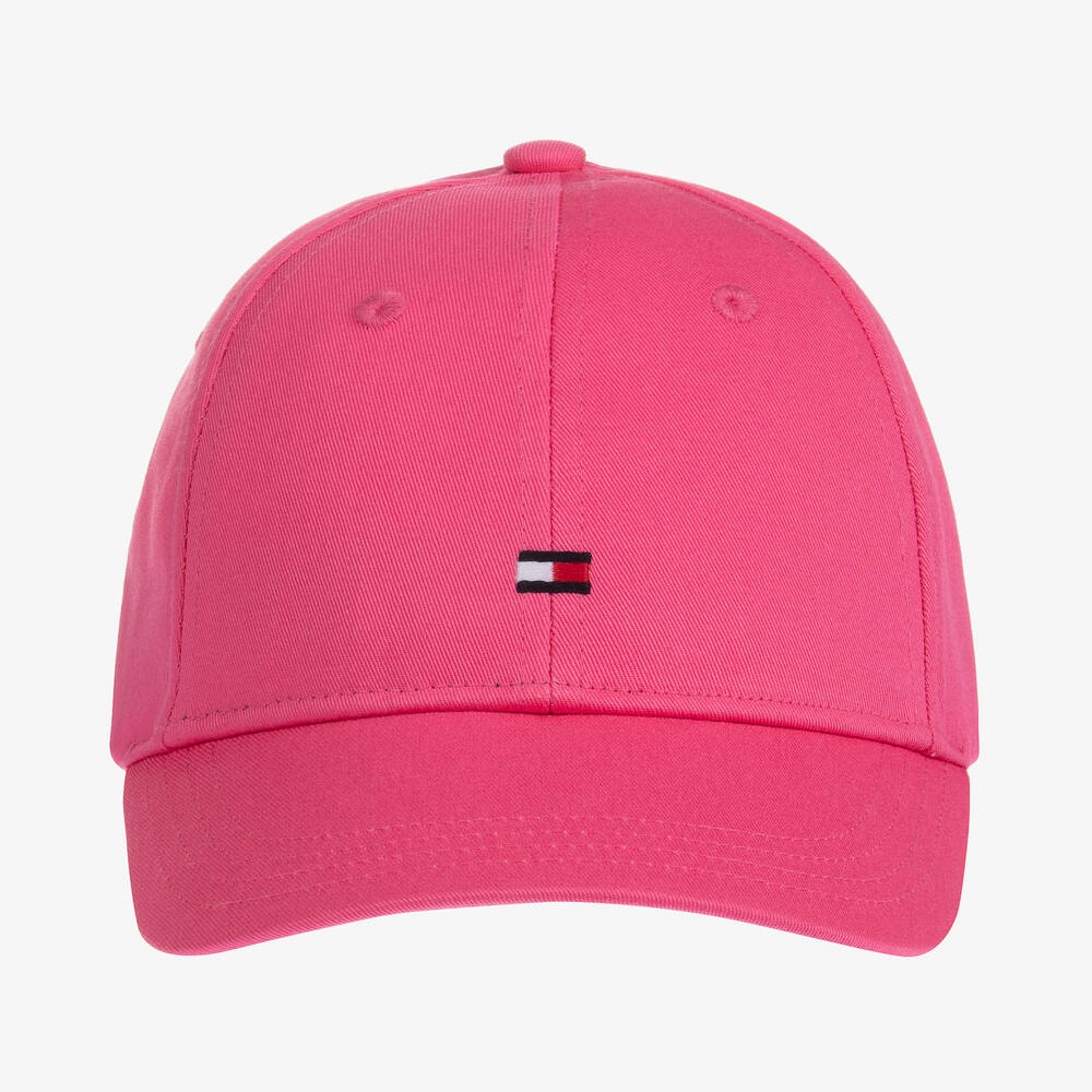 Tommy Hilfiger - Teen Girls Pink Logo Cap | Childrensalon Outlet