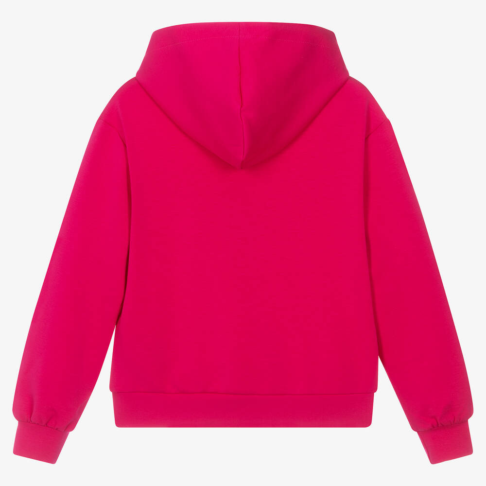 Pink hoodie 2025 tommy hilfiger