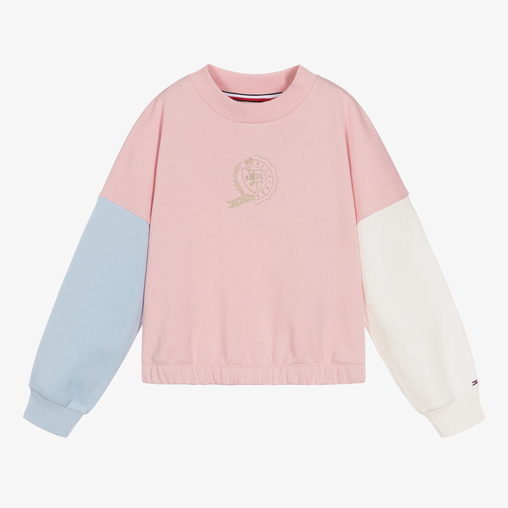 Tommy Hilfiger - Rosa Teen Sweatshirt für Mädchen | Childrensalon