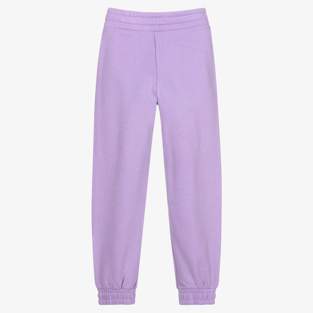 Girls purple joggers shop