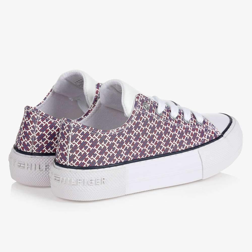 Tommy Hilfiger-Красно-синие кроссовки для девочек-подростков | Childrensalon Outlet