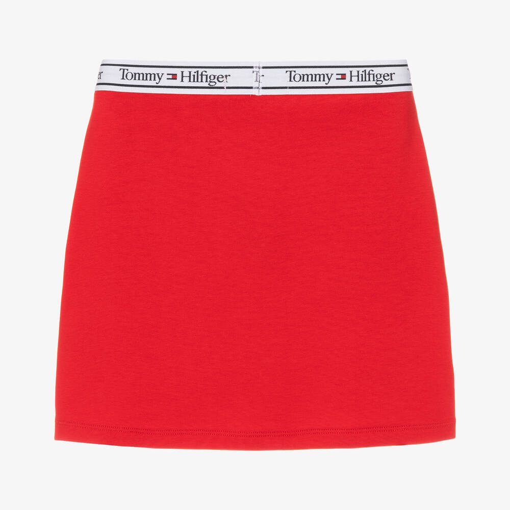 Jupe tommy hilfiger rouge clearance