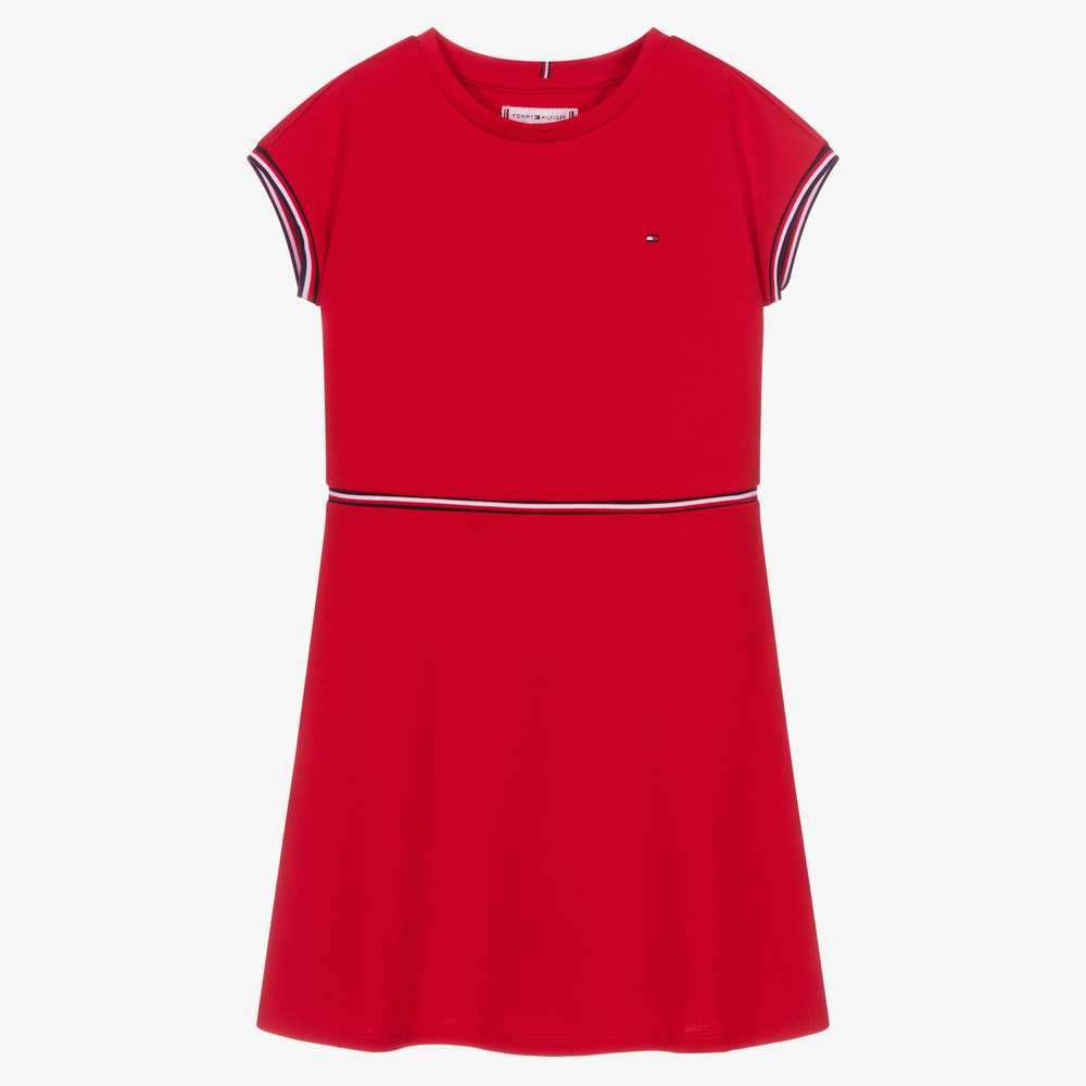 Tommy Hilfiger - Robe rouge Ado | Childrensalon