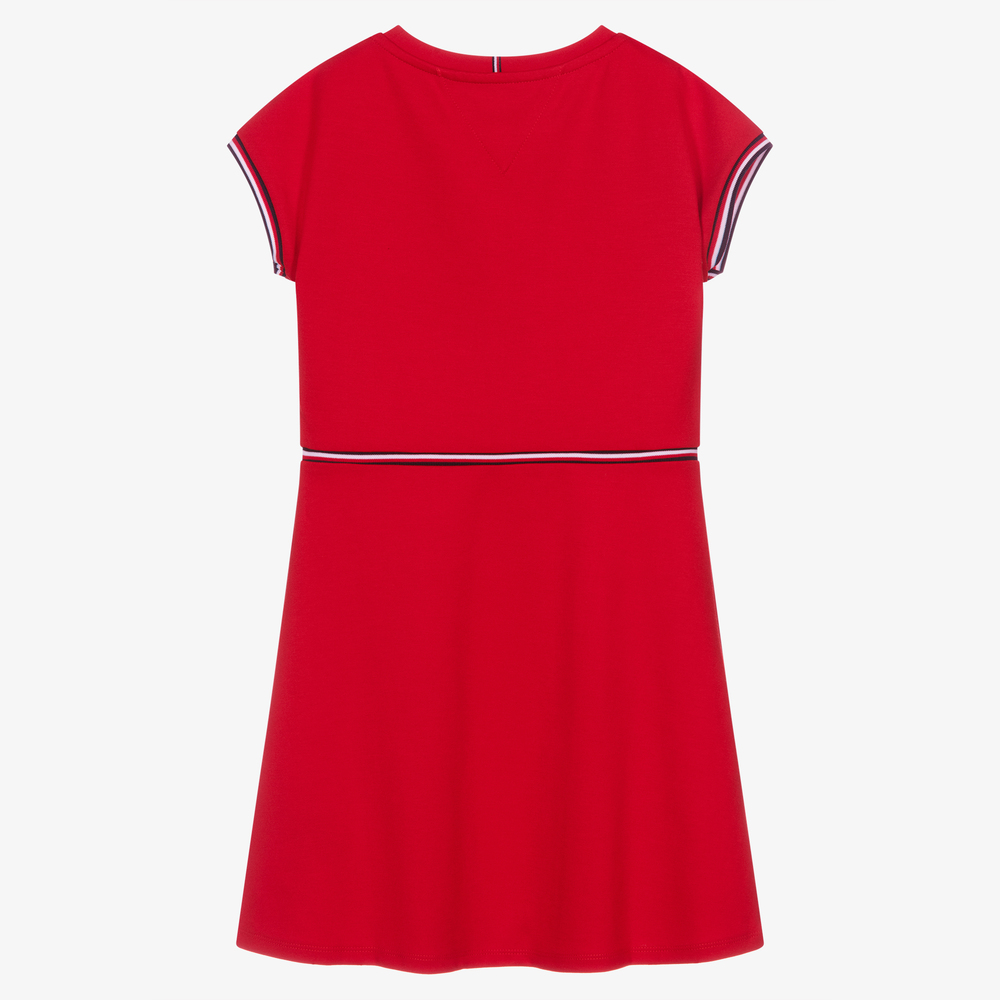 Red tommy hilfiger dress deals