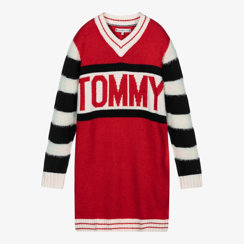 Tommy hilfiger robe rouge online