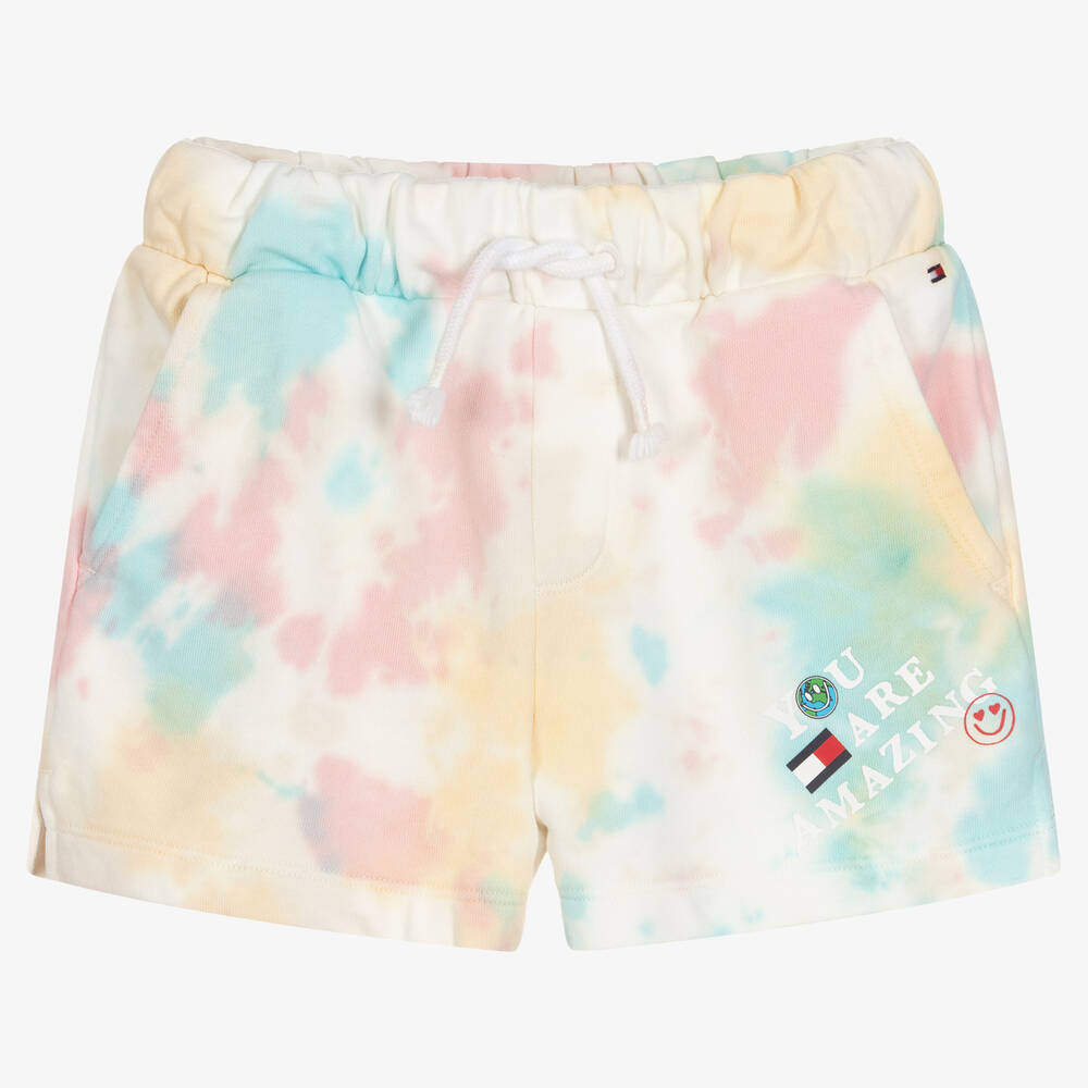 Short tie dye Ado fille