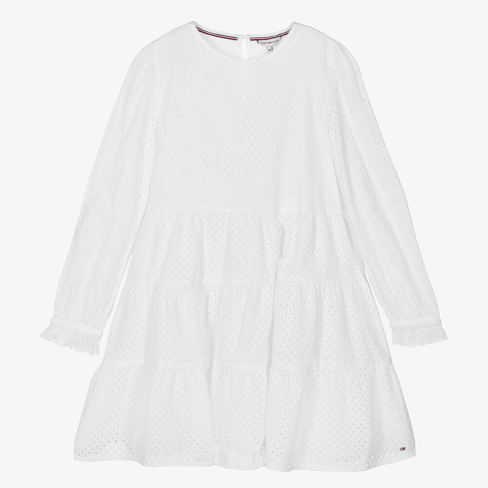 Robe blanche fille 12 ans zara clearance