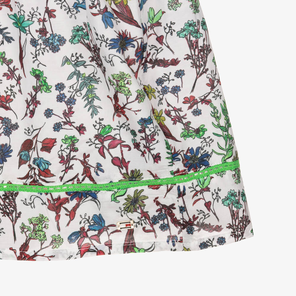 Tommy Hilfiger-Teen Girls White Floral Dress | Childrensalon Outlet