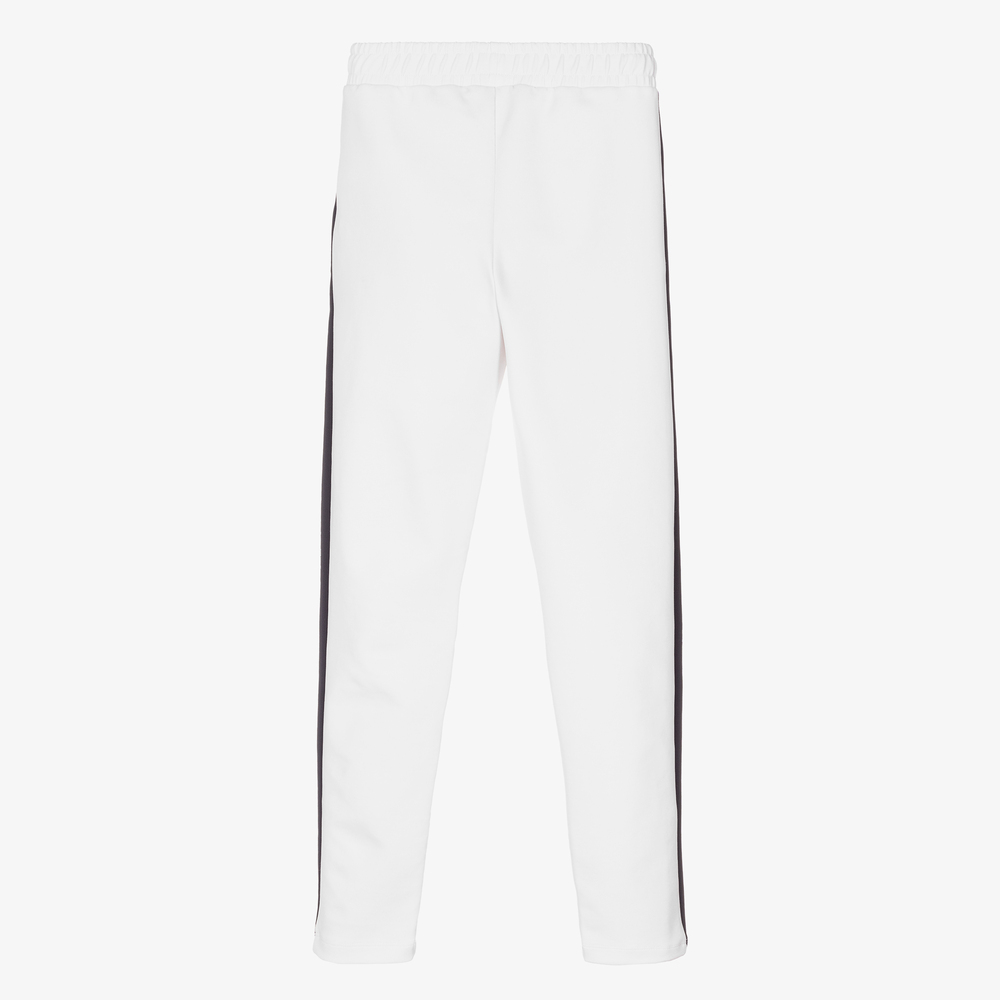 Tommy Hilfiger Teen Girls White Logo Joggers Childrensalon Outlet