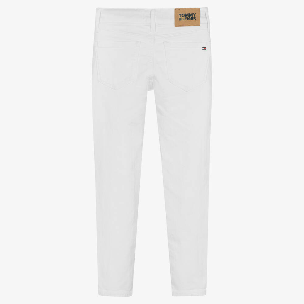 Tommy Hilfiger Teen Girls White Nora Skinny Jeans