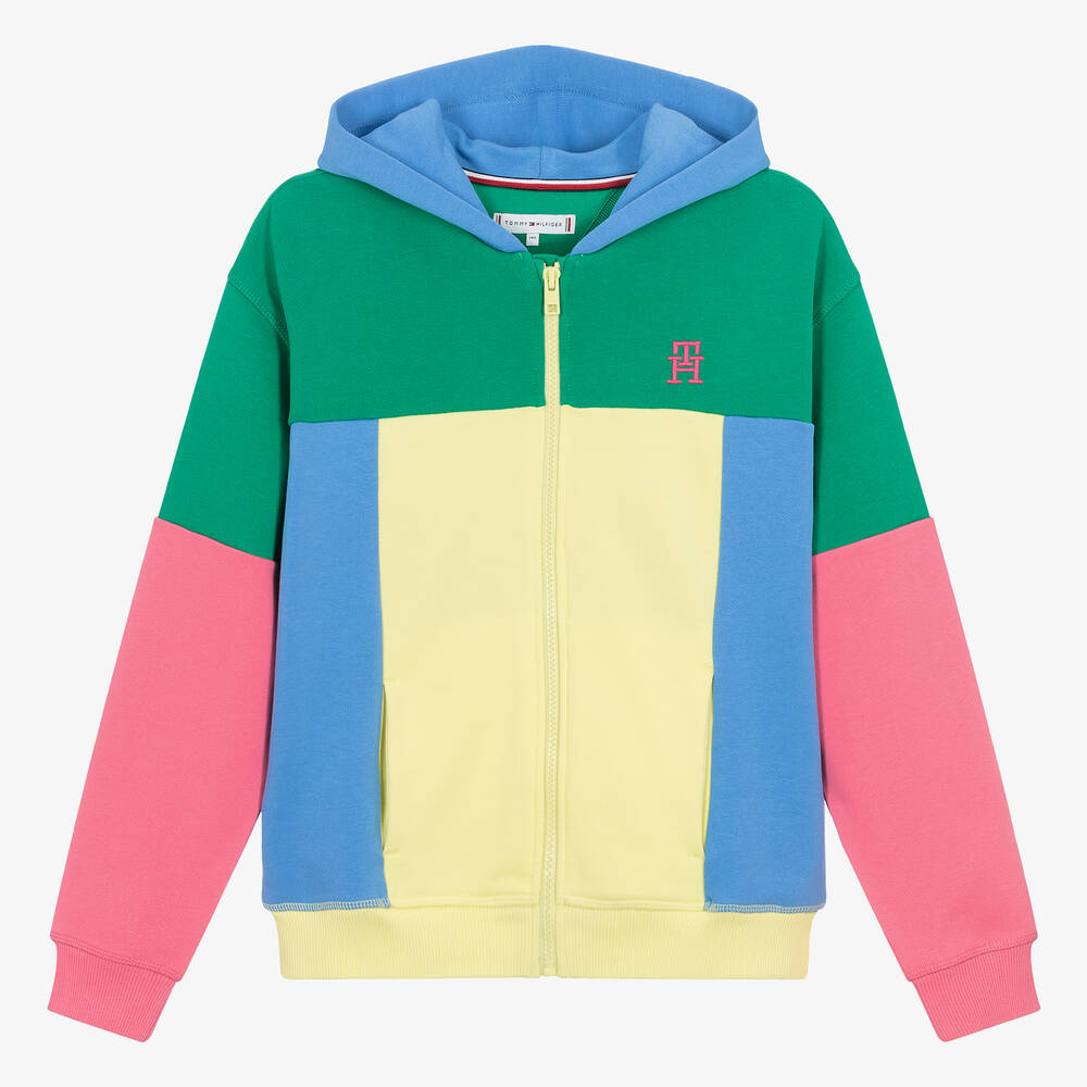 Tommy hilfiger fleece zip up clearance