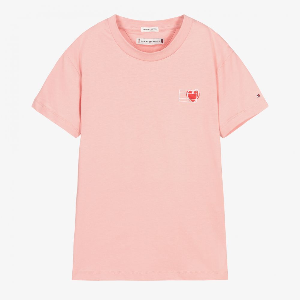 Teen Pink Cotton T Shirt