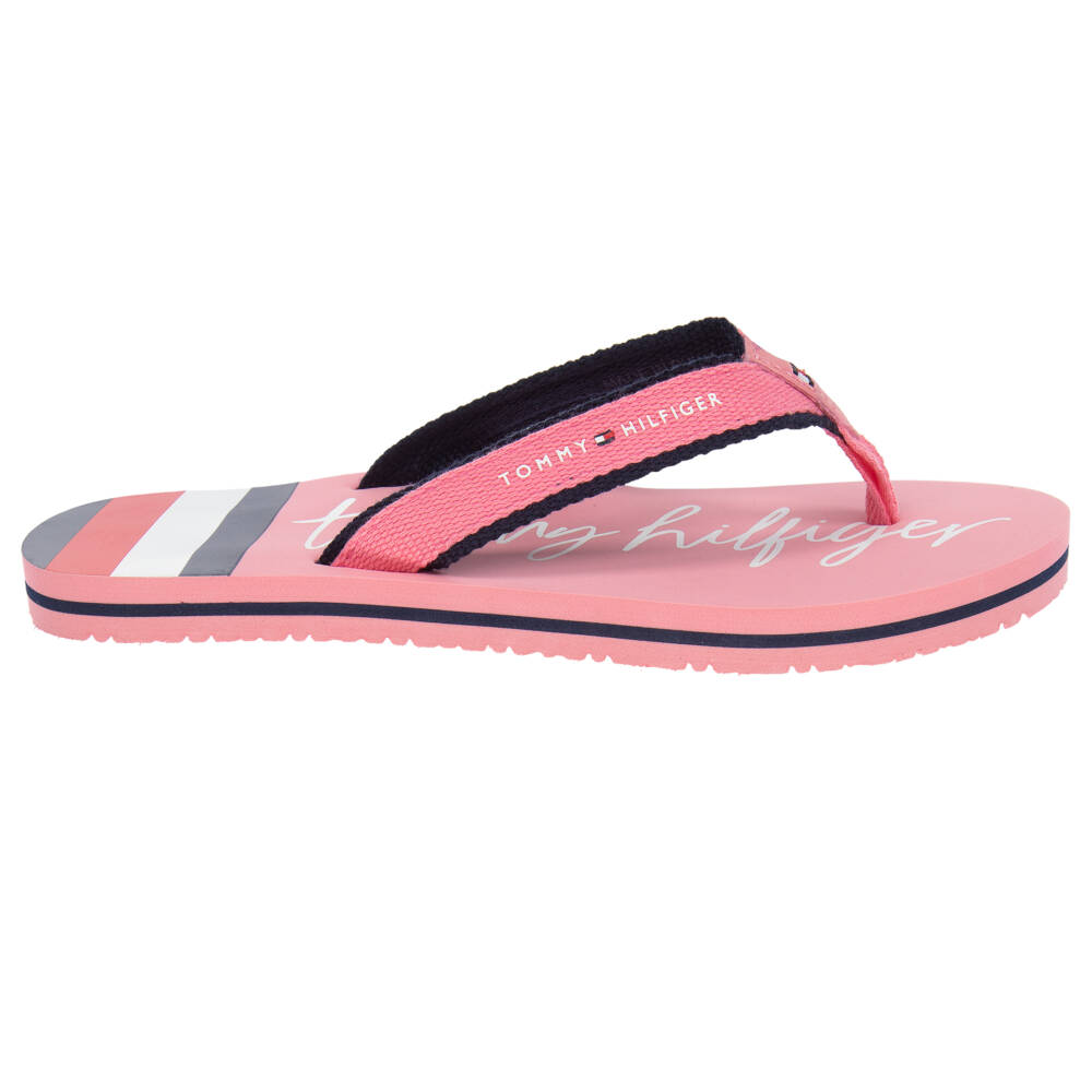 Tommy Hilfiger - Chanclas rosas para adolescente | Childrensalon Outlet