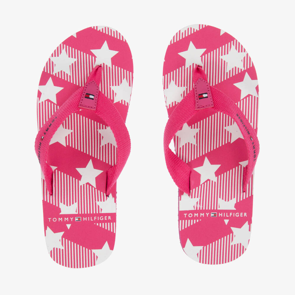 Tommy Hilfiger-Розовые вьетнамки для подростков | Childrensalon Outlet