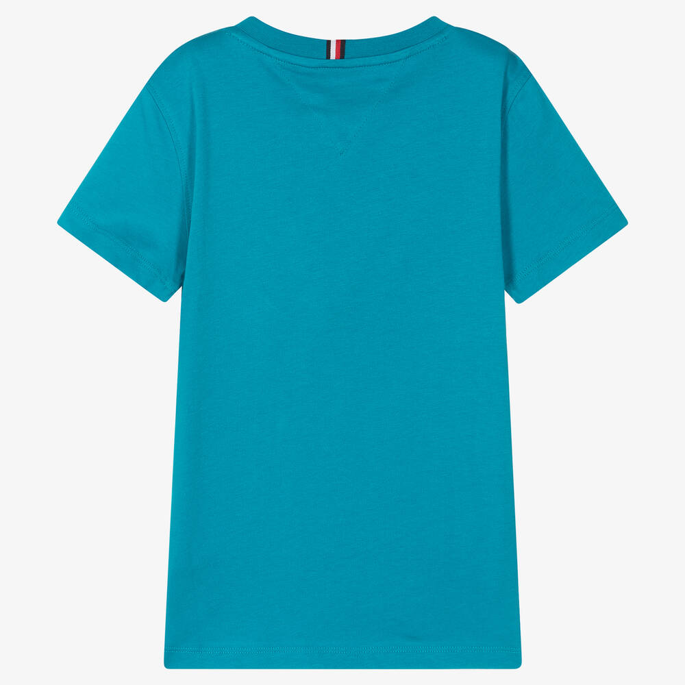 Tommy Hilfiger-Бирюзовая футболка для подростков | Childrensalon Outlet