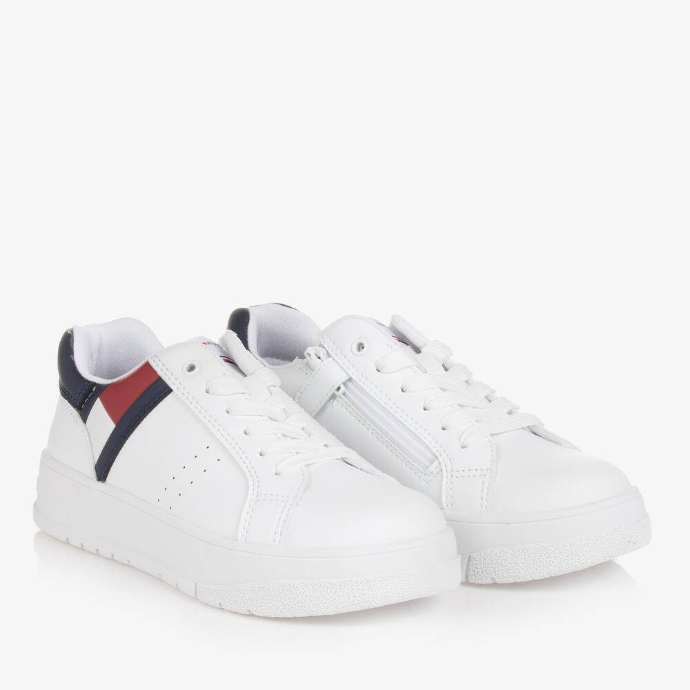 White tommy trainers top