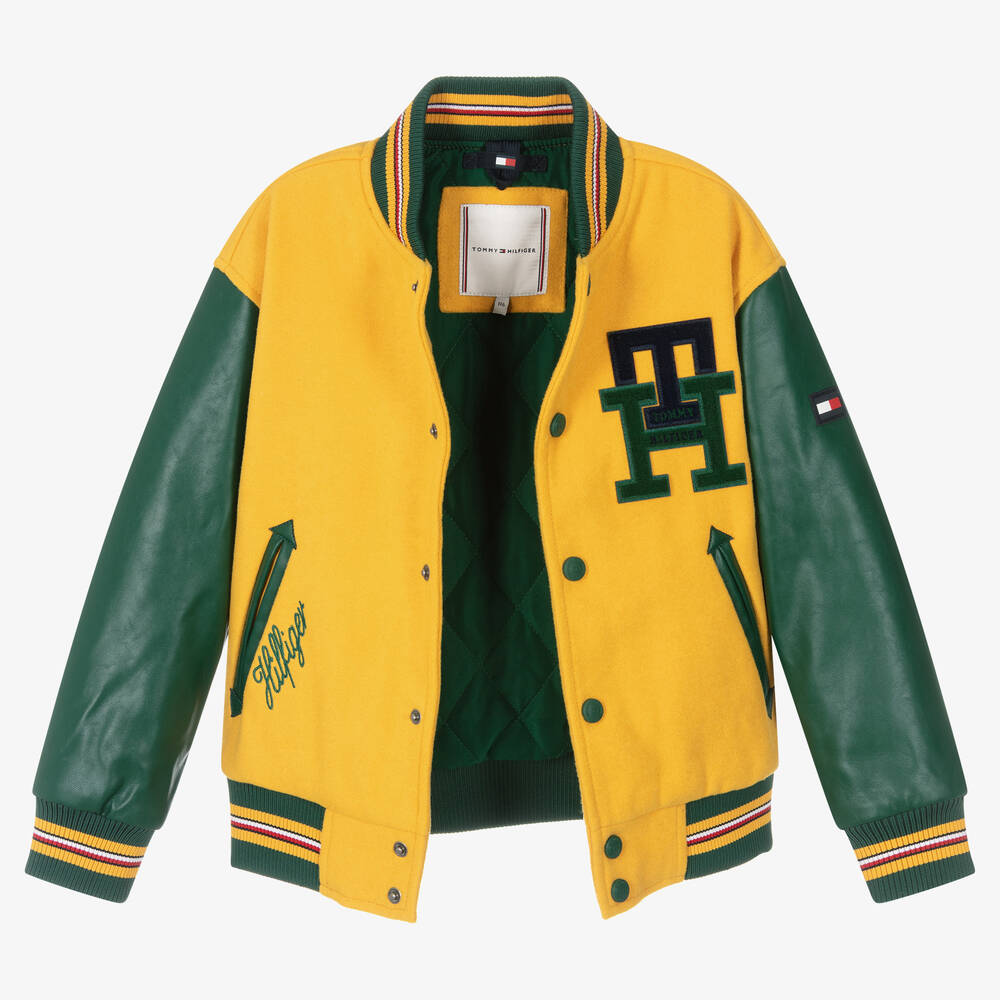 Yellow and green jacket cheap