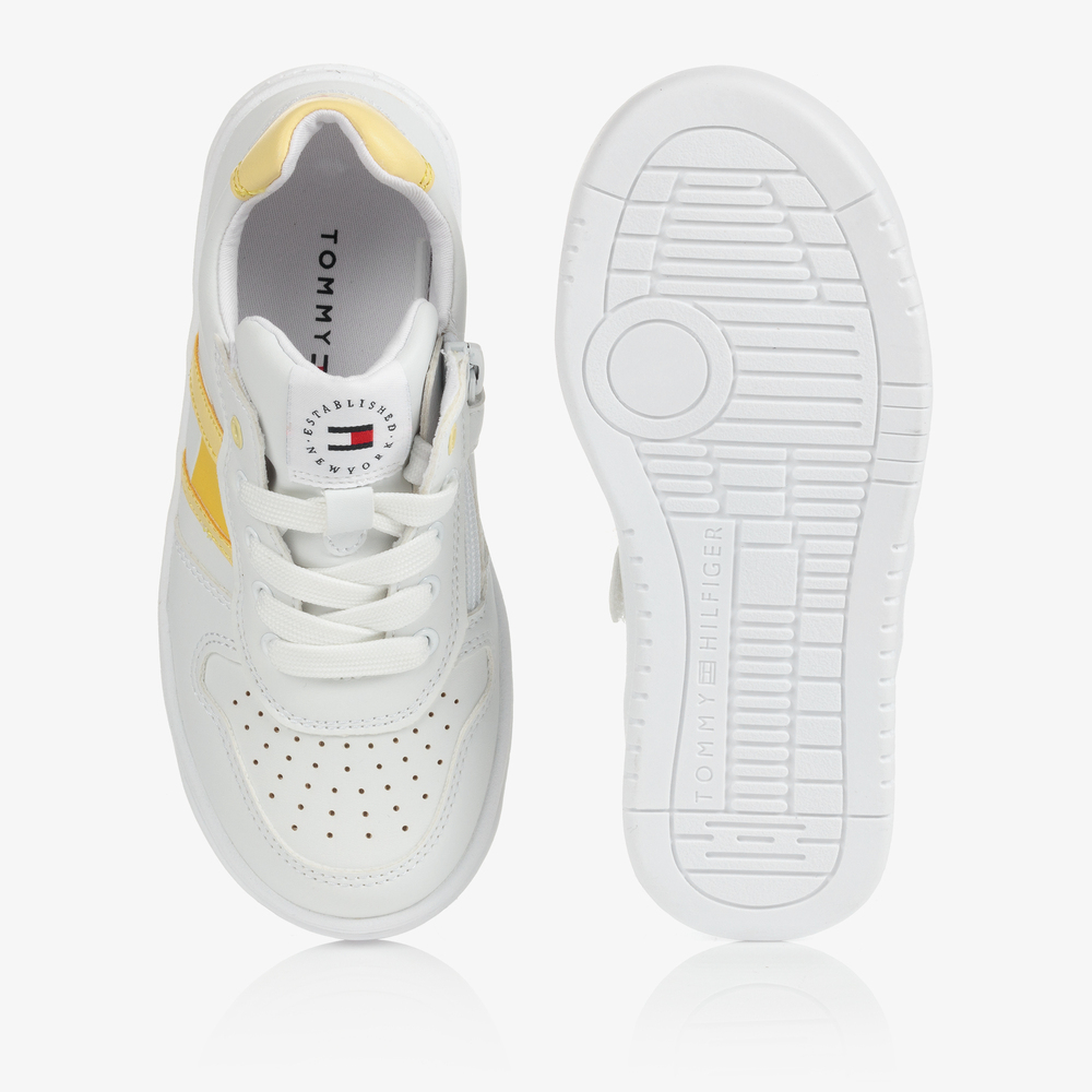 Yellow tommy hilfiger sneakers on sale