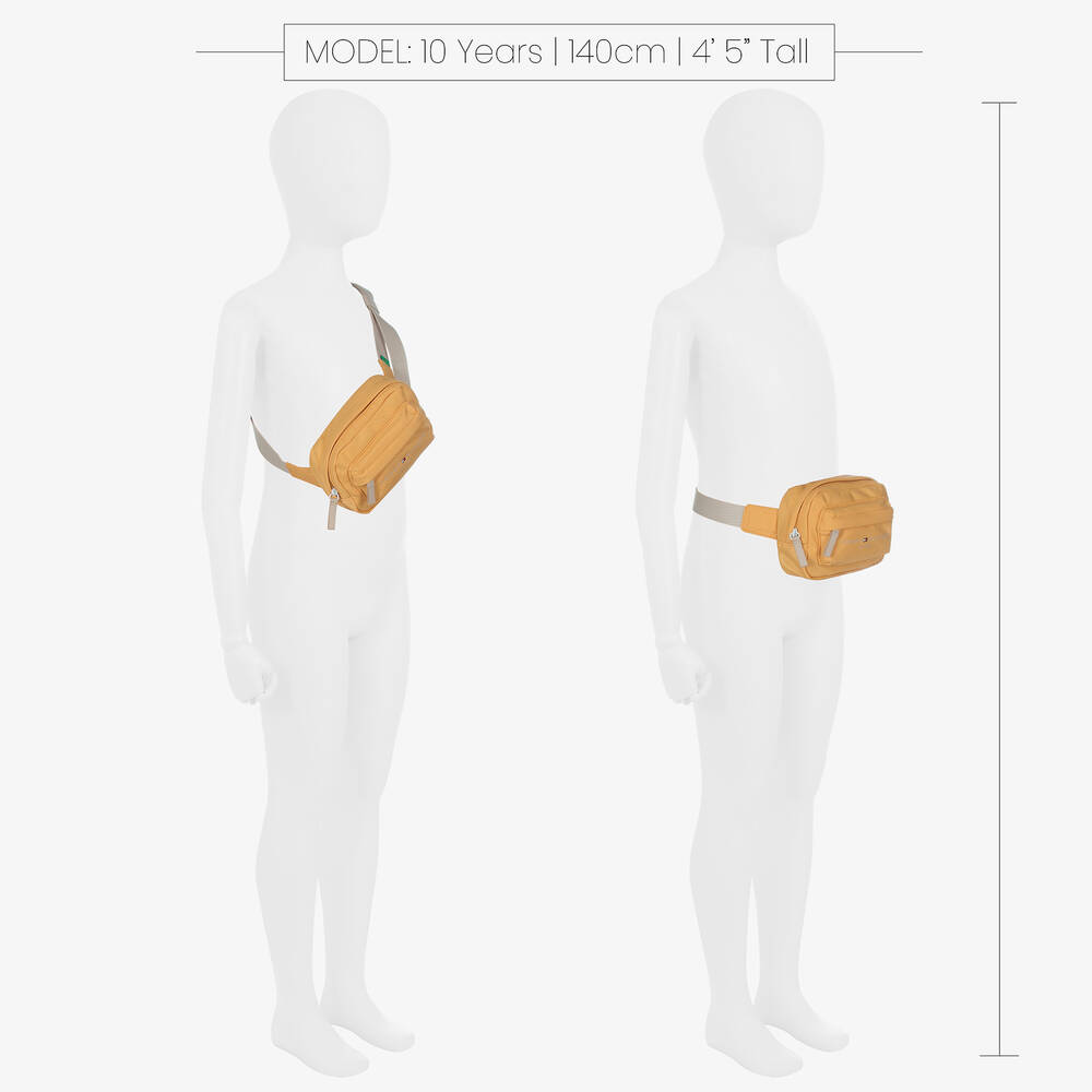 Tommy Hilfiger-حقيبة حزام لون أصفر (17 سم) | Childrensalon Outlet