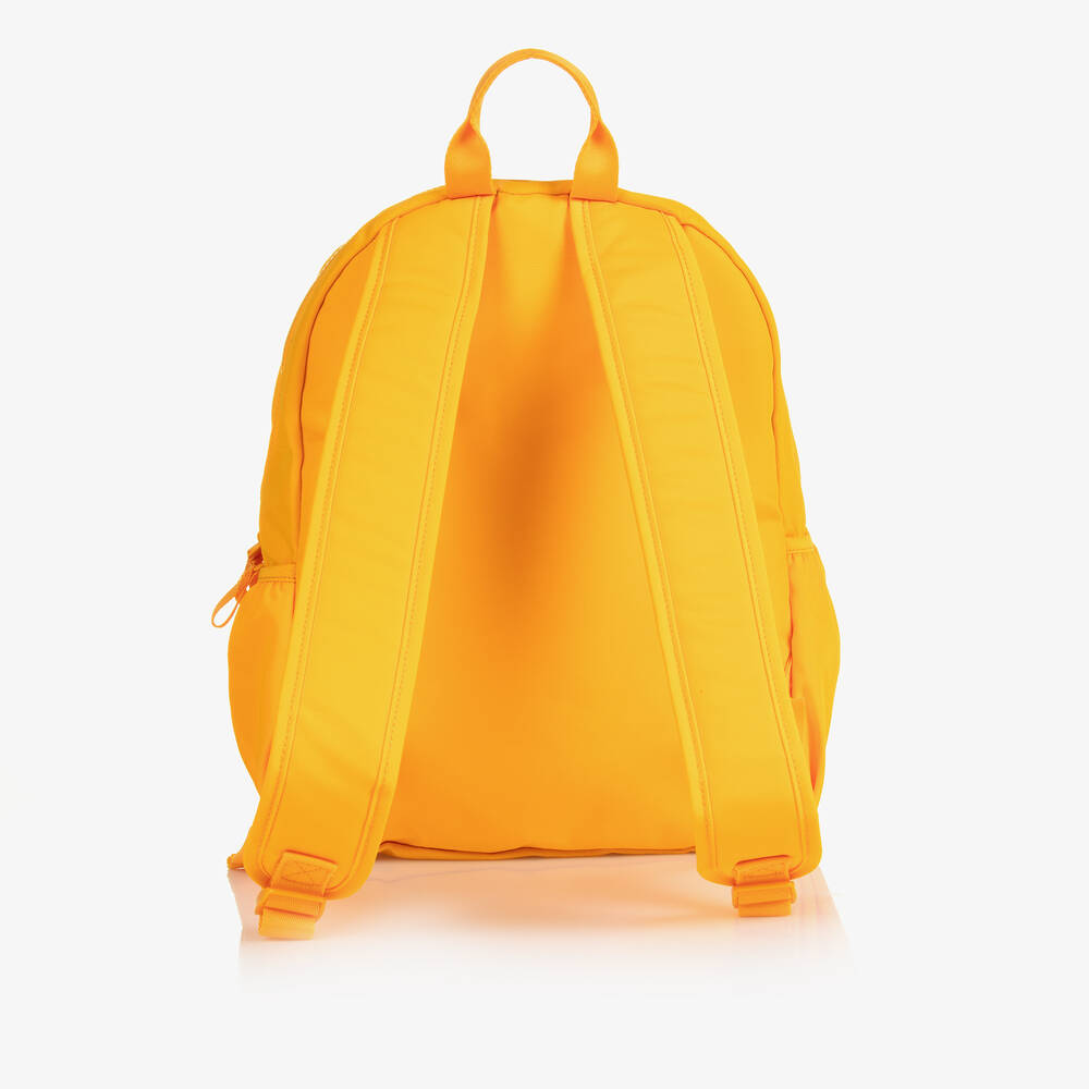 Tommy Hilfiger-Yellow Canvas Logo Backpack (35cm) | Childrensalon Outlet