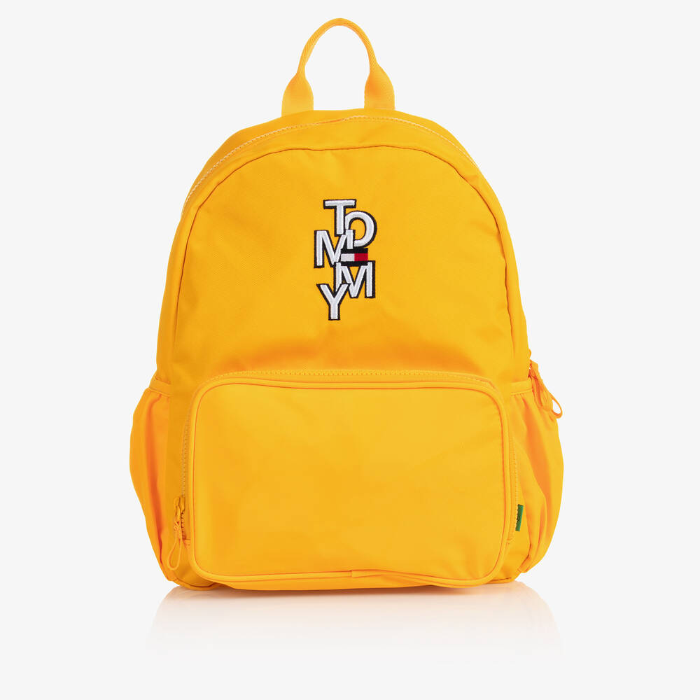 Tommy Hilfiger - حقيبة ظهر كانفاس لون أصفر (35 سم) | Childrensalon