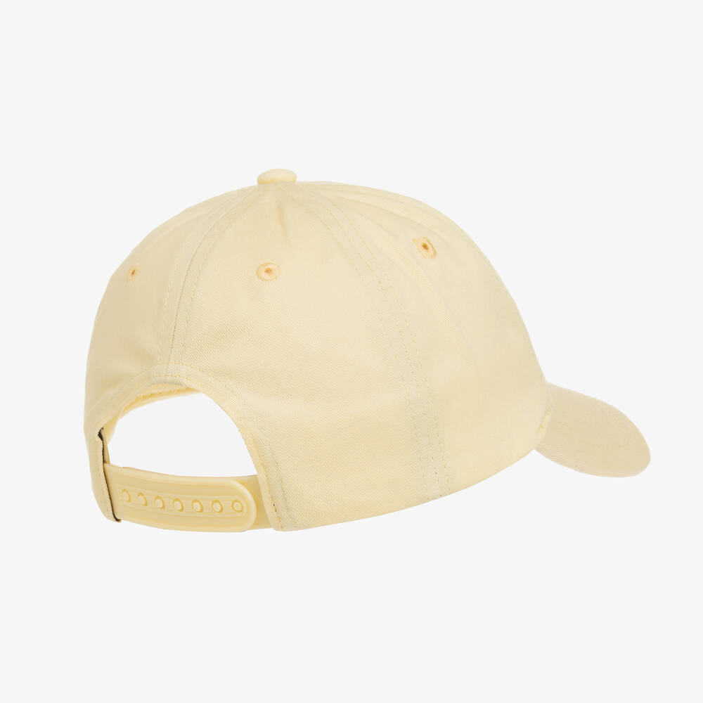 Tommy Hilfiger-Желтая хлопковая бейсболка с флагом | Childrensalon Outlet