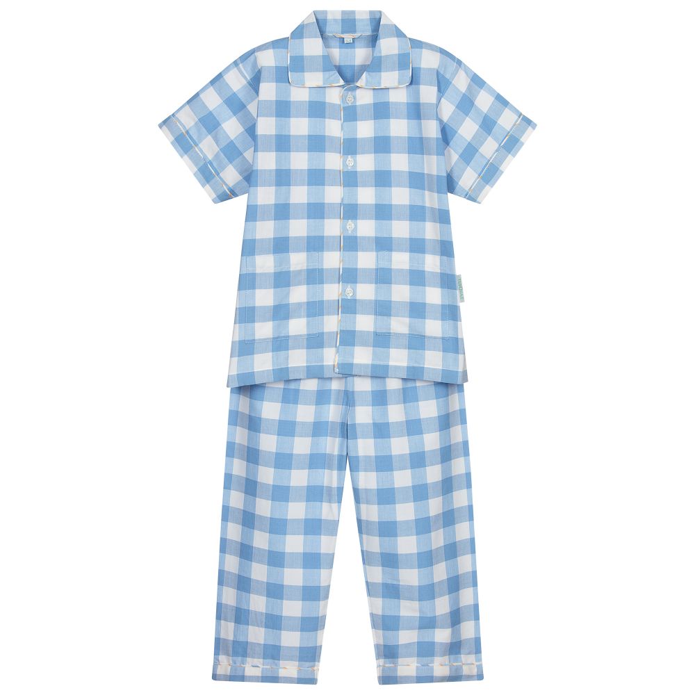 Boys blue pajamas 2025