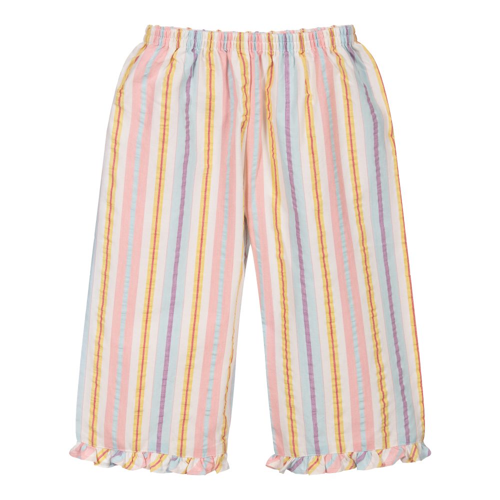 Turquaz - Girls Pink & Blue Trousers  | Childrensalon