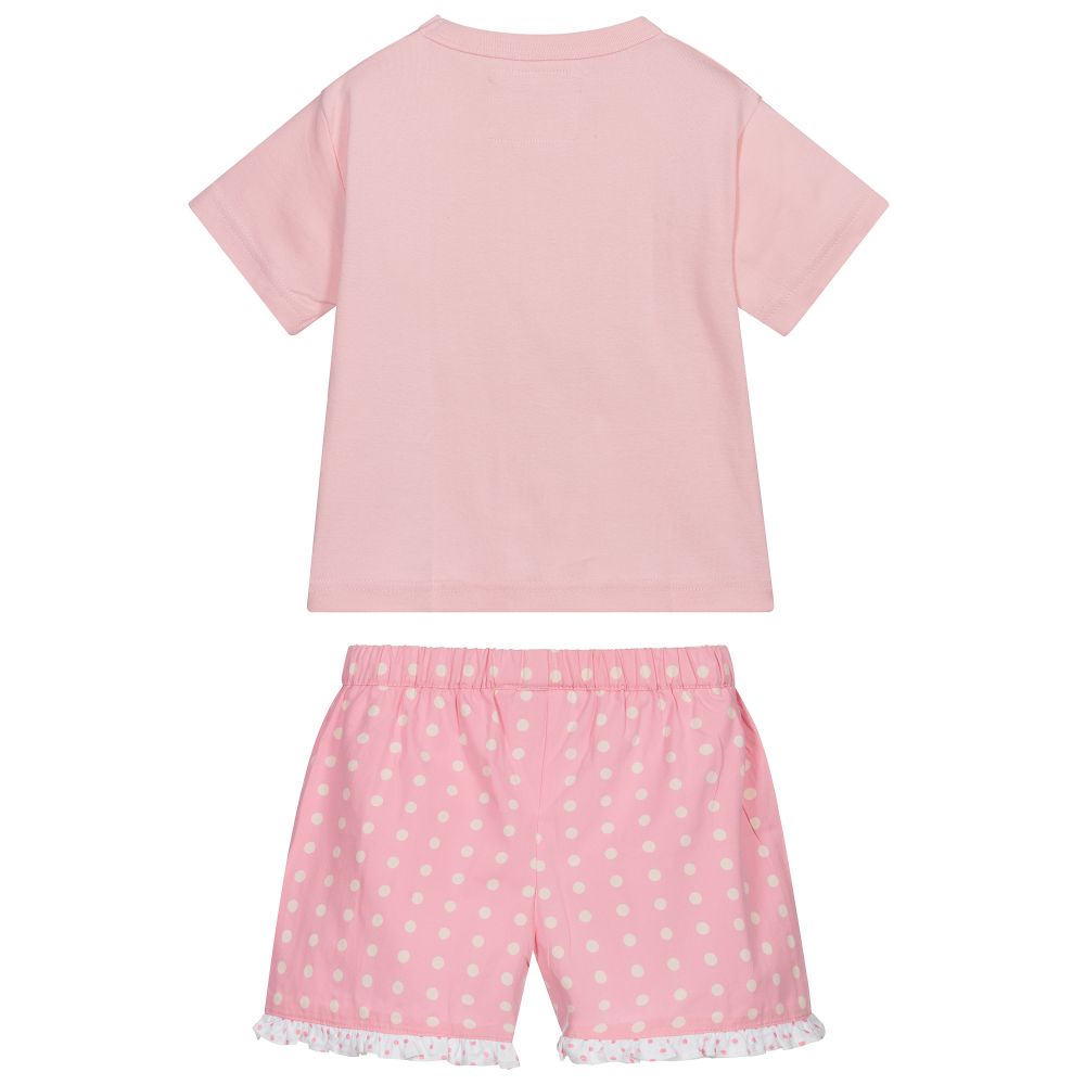 Turquaz - Girls Pink Short Pyjamas | Childrensalon Outlet