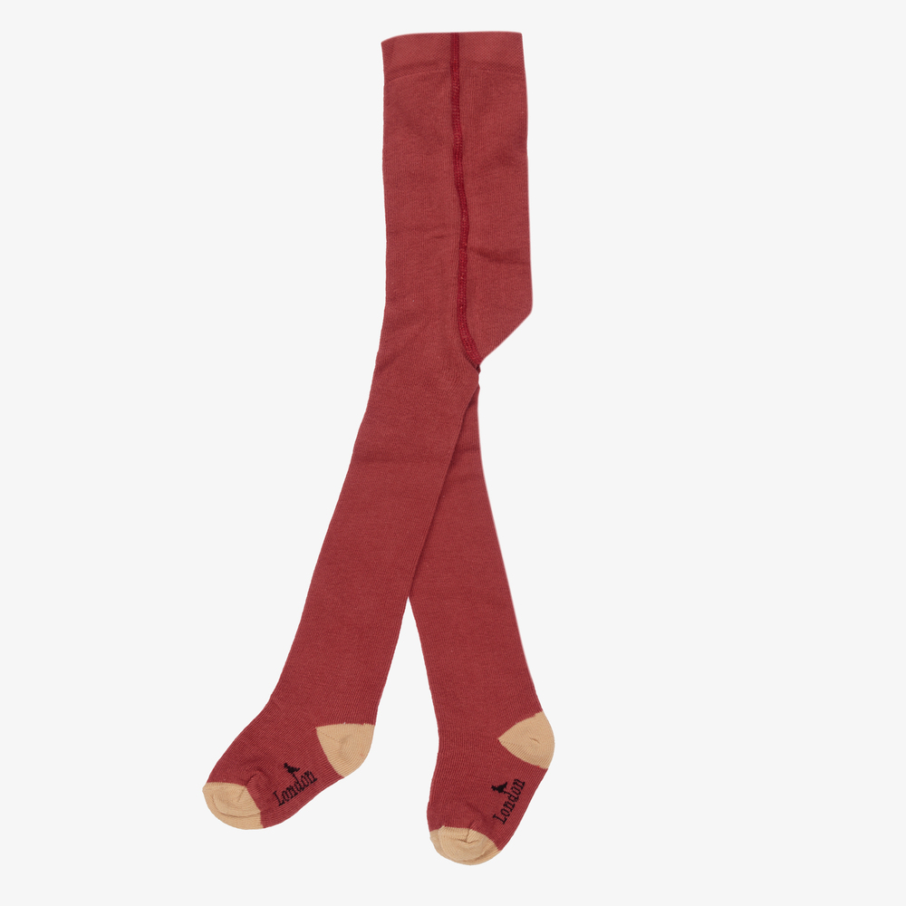 Turtledove London-Baby Girls Pink Cotton Tights | Childrensalon Outlet