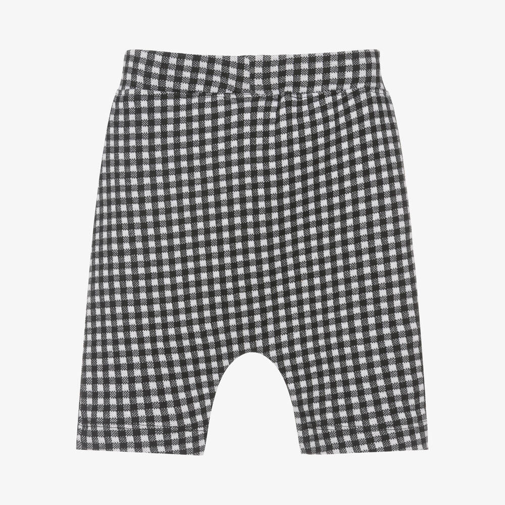 Turtledove London-Black Organic Cotton Shorts | Childrensalon Outlet