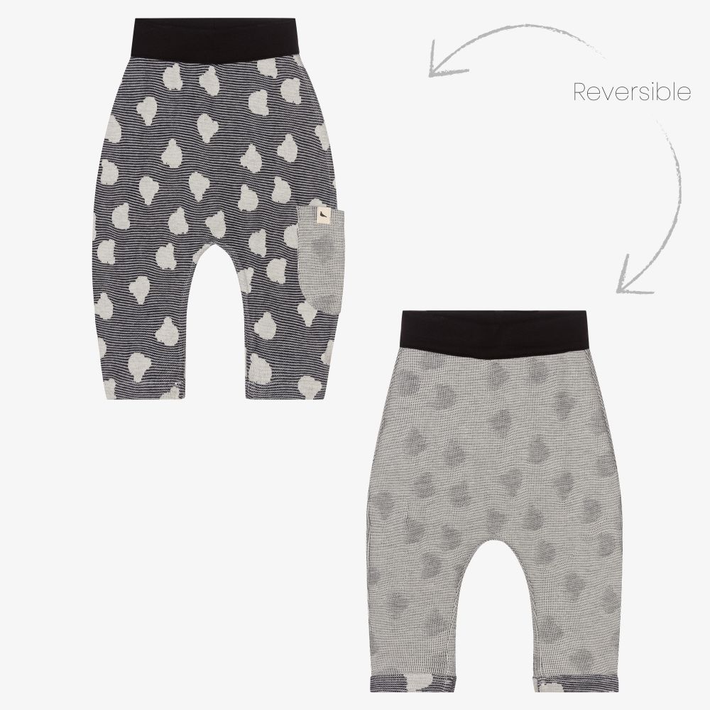 Turtledove London-Black Striped Jersey Joggers | Childrensalon Outlet