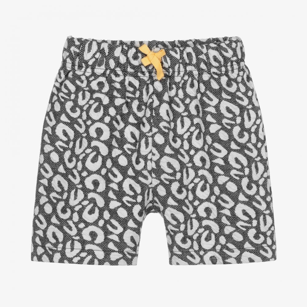 Turtledove London - Black & White Cotton Shorts | Childrensalon