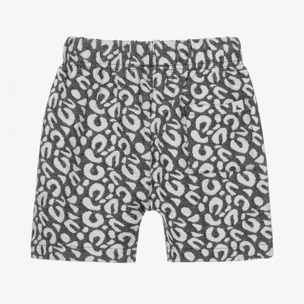 Turtledove London-Black & White Cotton Shorts | Childrensalon Outlet