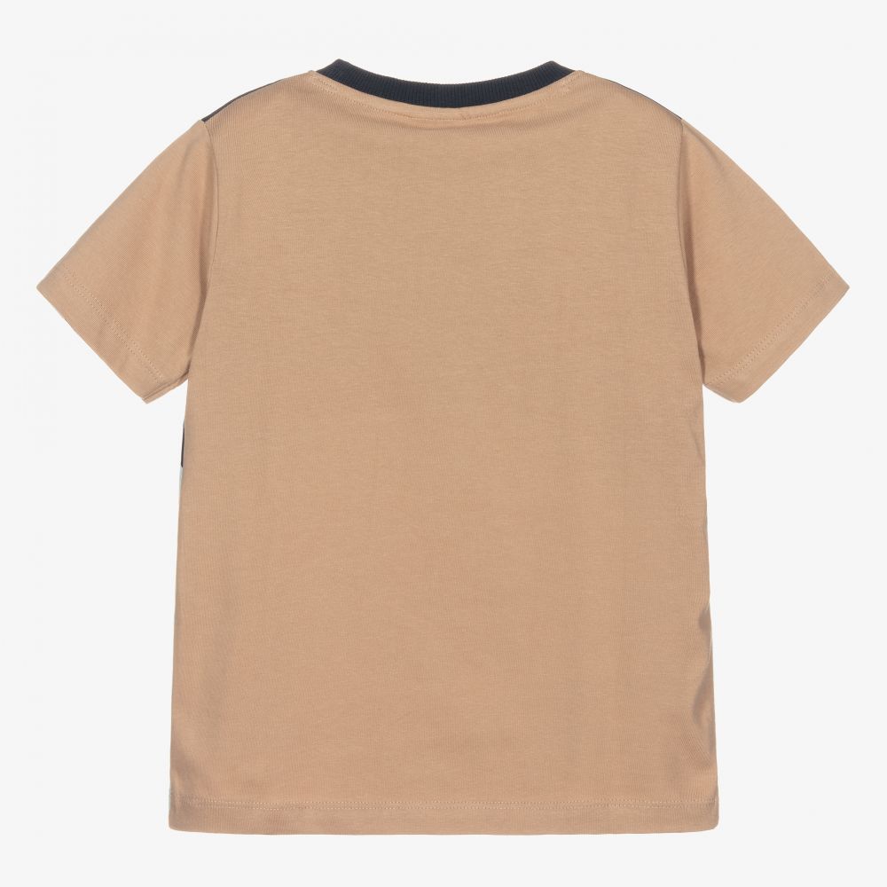 Turtledove London-Colourblock Cotton T-Shirt | Childrensalon Outlet