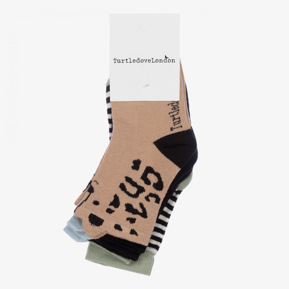 Turtledove London-Cotton Socks (3 Pack) | Childrensalon Outlet