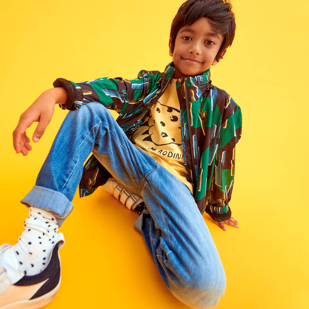 Turtledove London-Ivory & Black Cotton Socks | Childrensalon Outlet