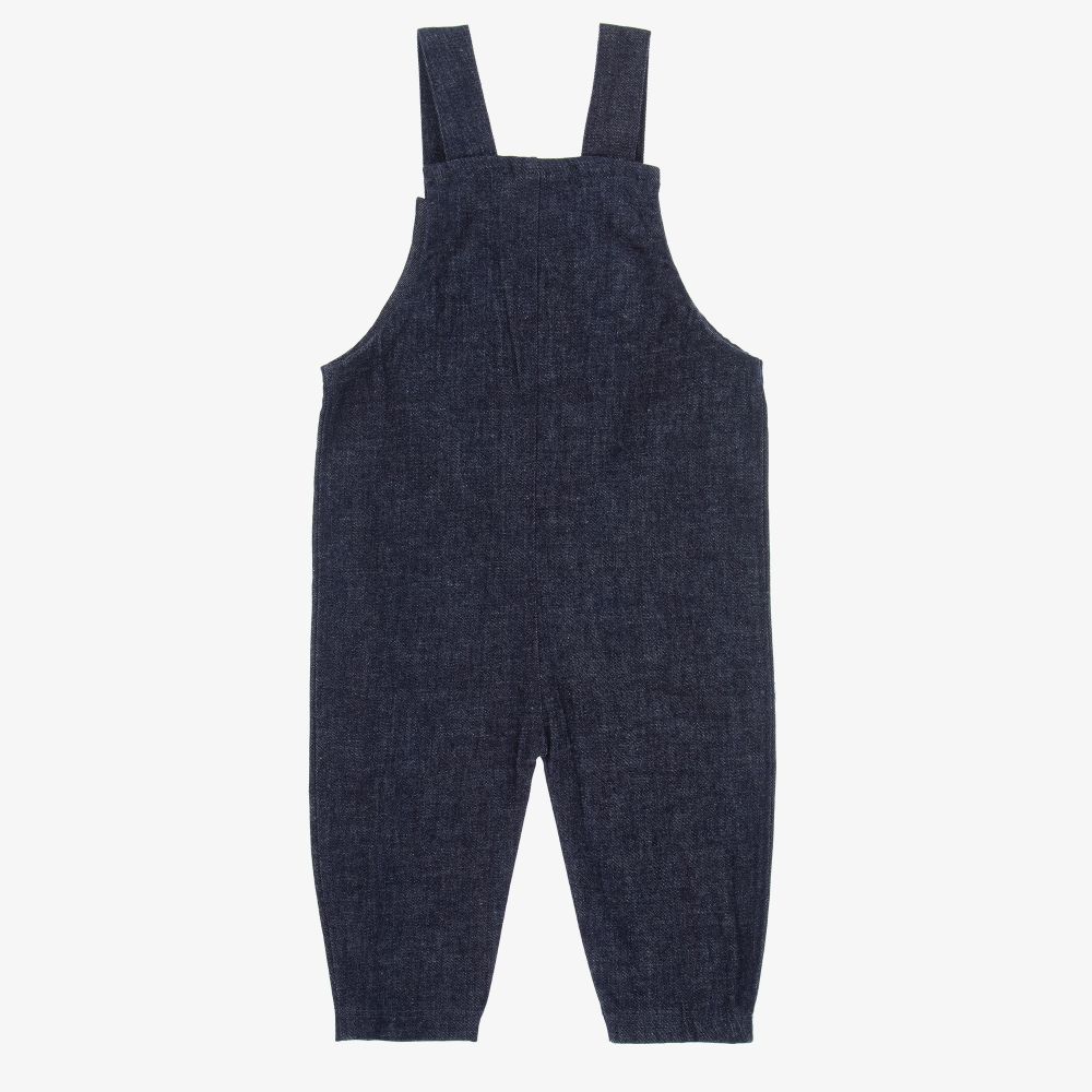 Organic Cotton Denim Dungarees 