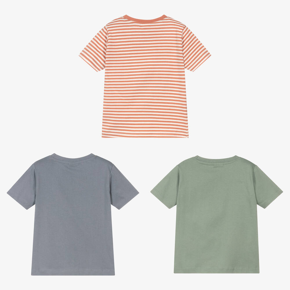 Turtledove London-Organic Cotton T-Shirts (3 Pack) | Childrensalon Outlet