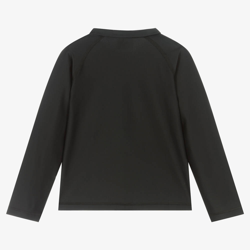 Turtledove London-Red & Black Seahorse Swim Top | Childrensalon Outlet